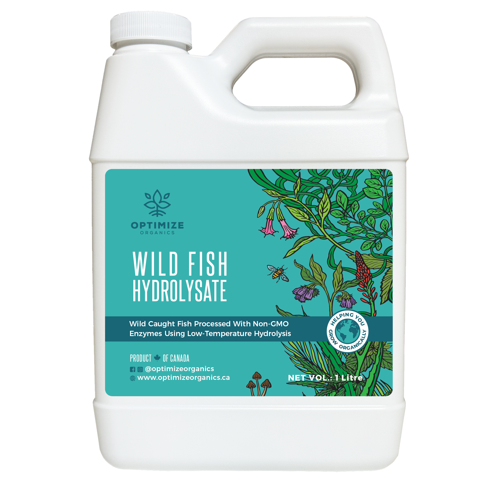 Liquid Fish Fertilizer - For Whole Food Nutrition
